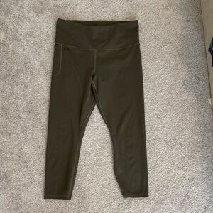 Under Armour Womens Olive Green Leggings